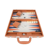 Vegan Leather Backgammon Set