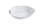 Silver Handle Deep Oval Server