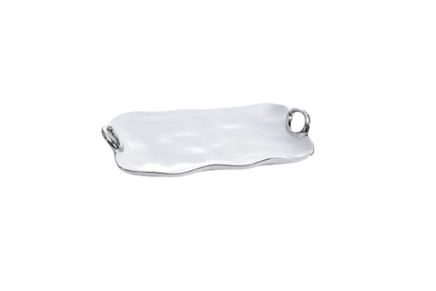 Silver Handle Small Platter
