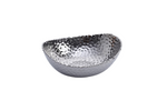 Hammered Large Oval Bowl