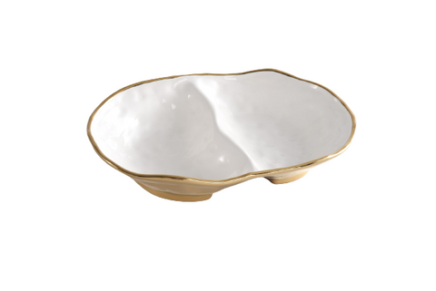 Golden Two Section Bowl